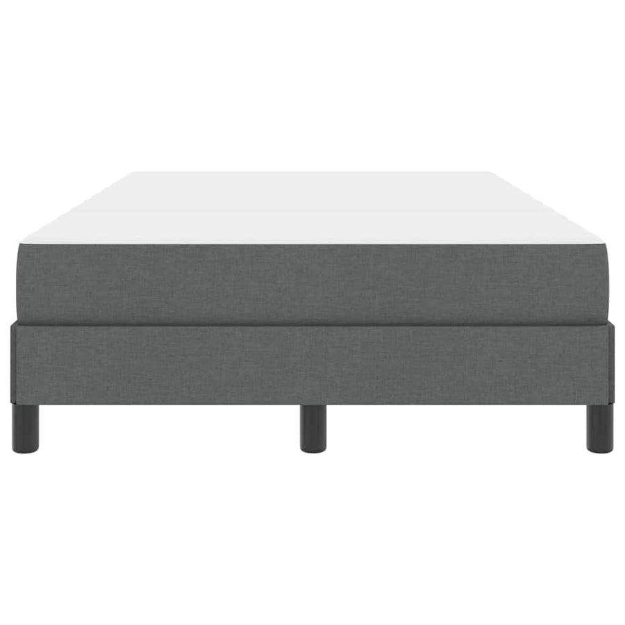 Boxspring bed Anders Donkergrijs 120 x 200 cm Stof