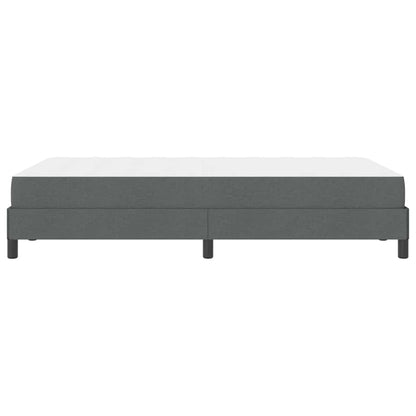 Boxspring bed Anders Donkergrijs 120 x 200 cm Stof