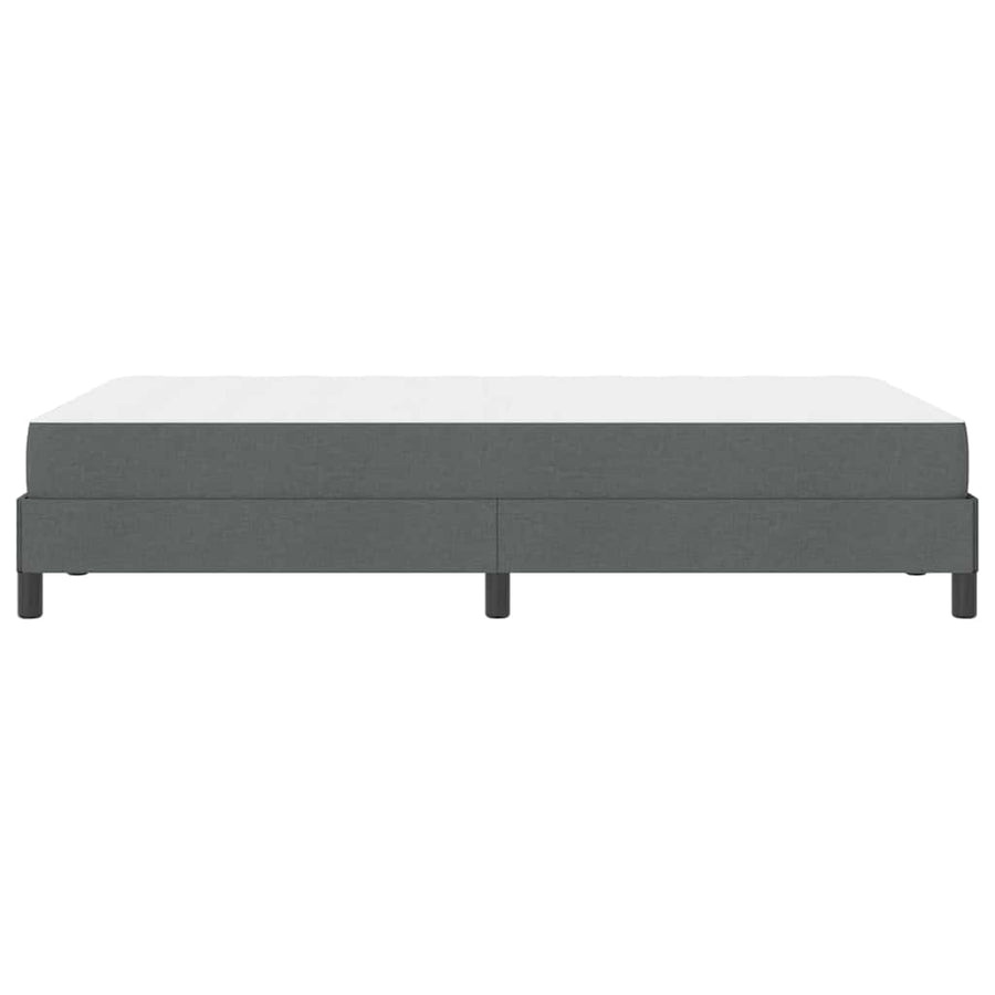 Boxspring bed Anders Donkergrijs 120 x 200 cm Stof