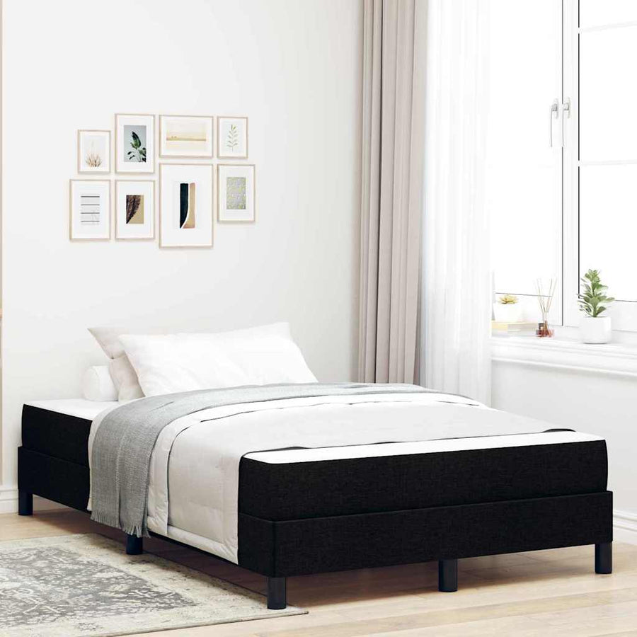 Boxspring bed Anders Zwart 120 x 200 cm Stof