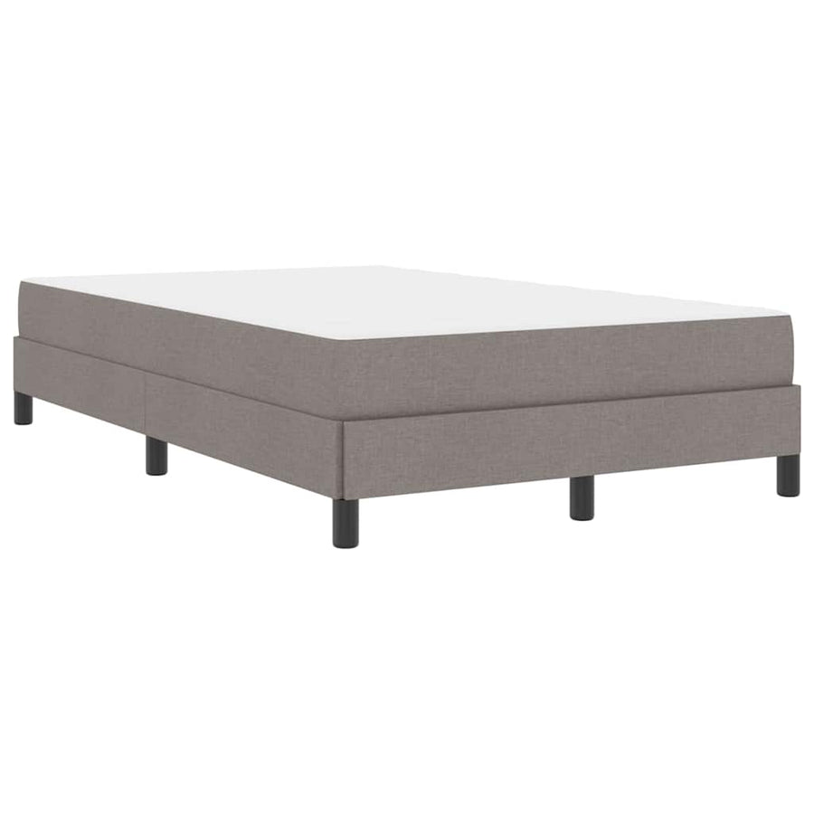 Boxspring bed Anders Taupe 120 x 200 cm Stof