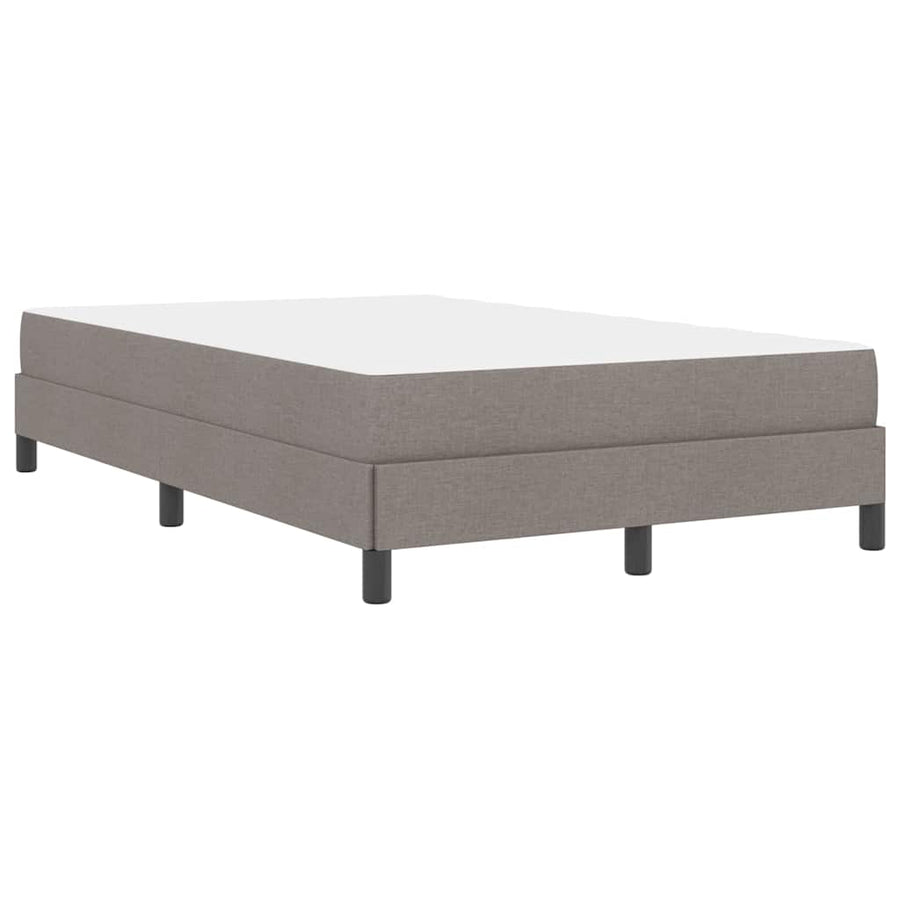 Boxspring bed Anders Taupe 120 x 200 cm Stof