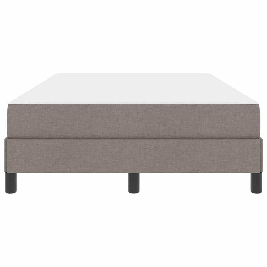 Boxspring bed Anders Taupe 120 x 200 cm Stof