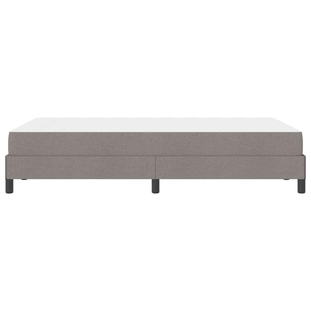 Boxspring bed Anders Taupe 120 x 200 cm Stof