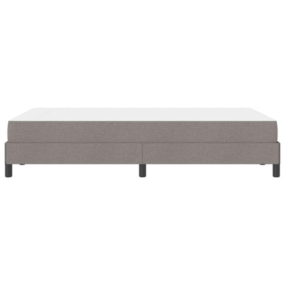 Boxspring bed Anders Taupe 120 x 200 cm Stof