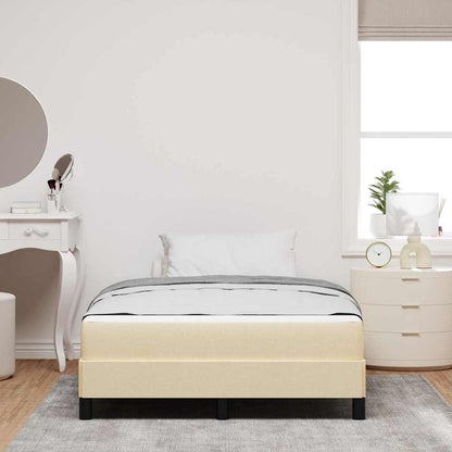 Boxspring bed Anders Crème 120 x 200 cm Stof