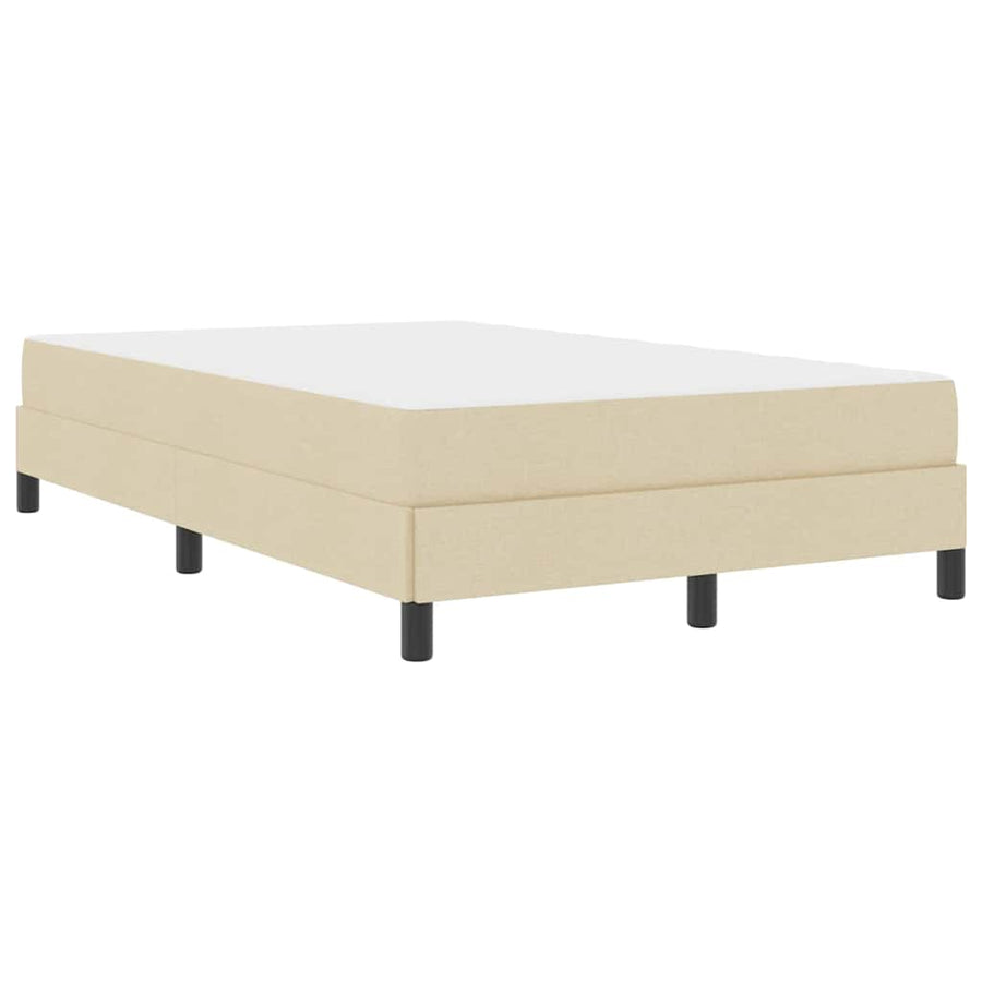Boxspring bed Anders Crème 120 x 200 cm Stof