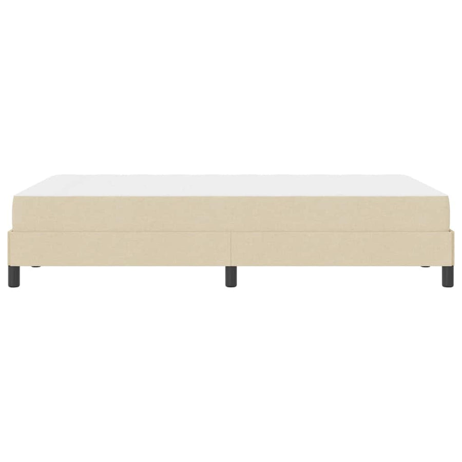 Boxspring bed Anders Crème 120 x 200 cm Stof