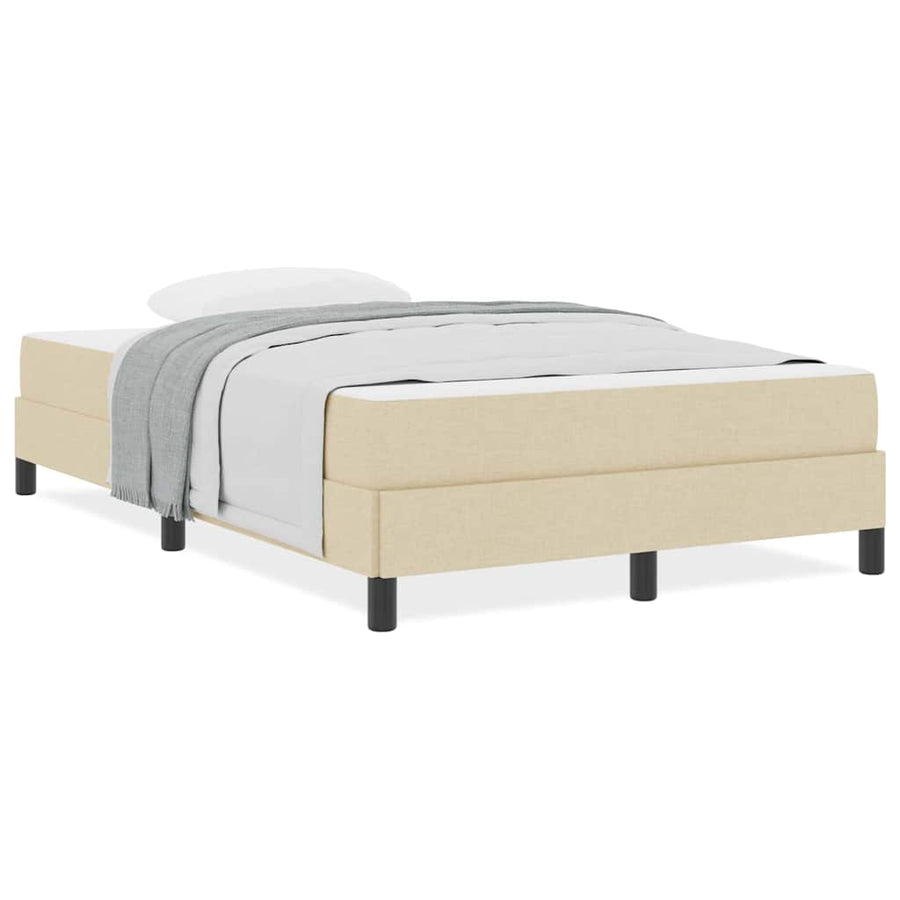 Boxspring bed Anders Crème 120 x 200 cm Stof
