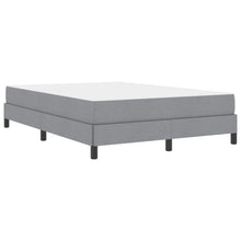 Boxspring bed Anders Lichtgrijs 140 x 190 cm Stof