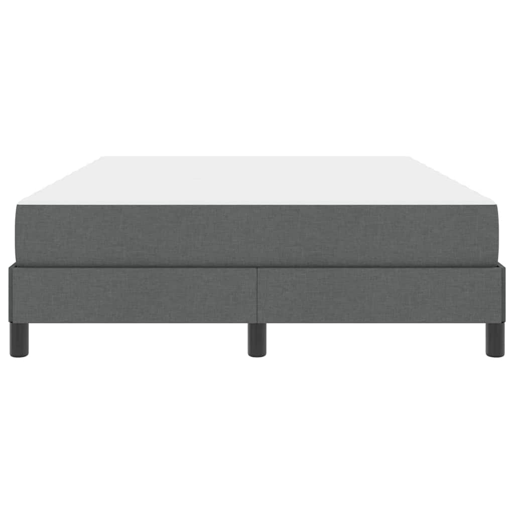 Boxspring bed Anders Donkergrijs 140 x 190 cm Stof