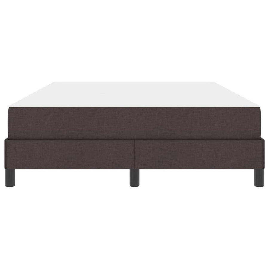 Boxspring bed Anders Donkerbruin 140 x 190 cm Stof