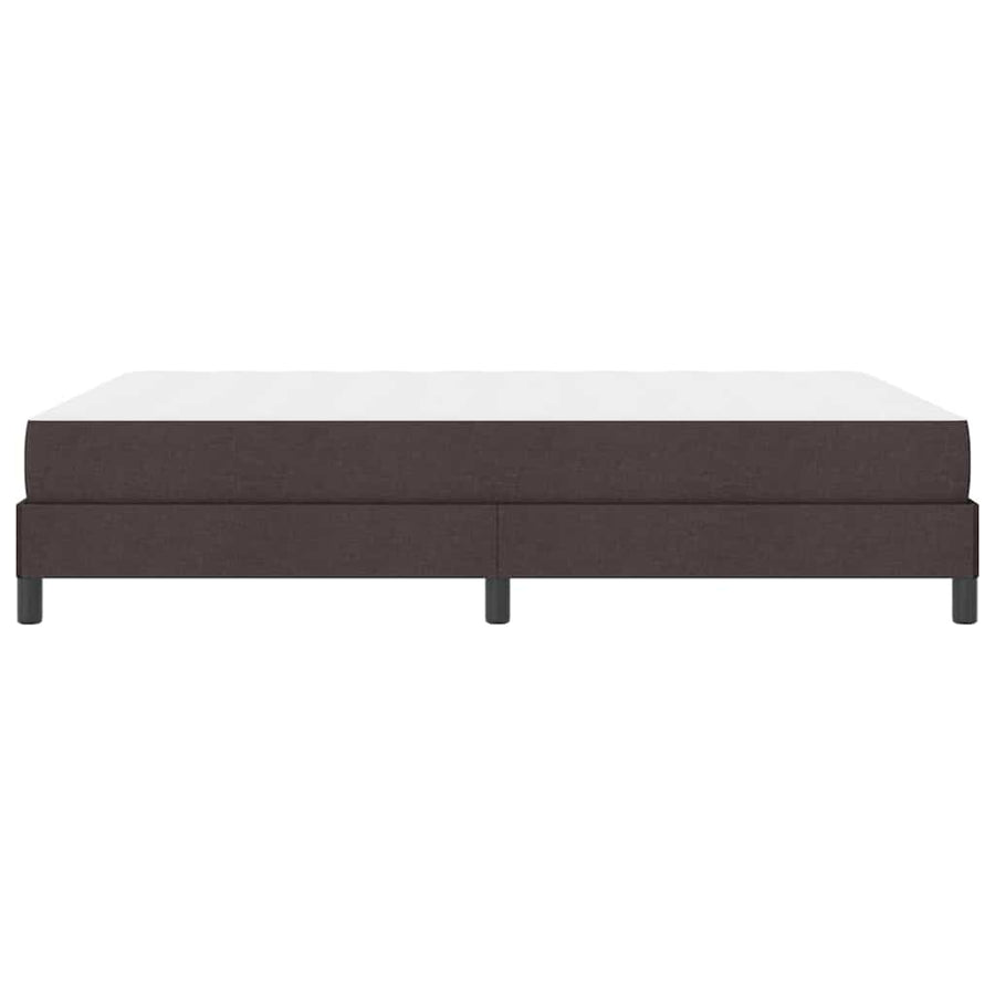 Boxspring bed Anders Donkerbruin 140 x 190 cm Stof
