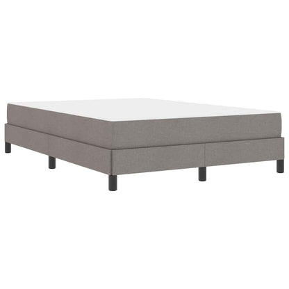 Boxspring bed Anders Taupe 140 x 190 cm Stof