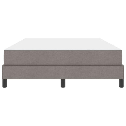 Boxspring bed Anders Taupe 140 x 190 cm Stof