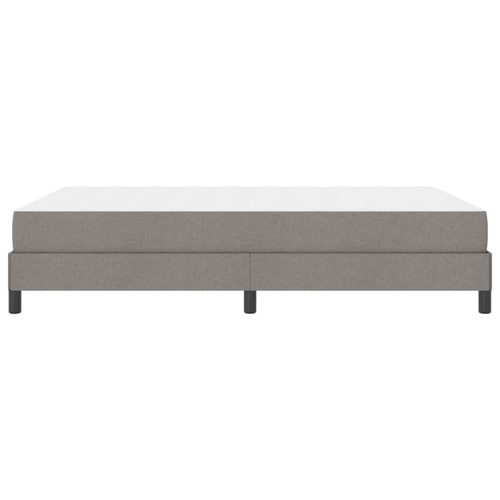Boxspring bed Anders Taupe 140 x 190 cm Stof