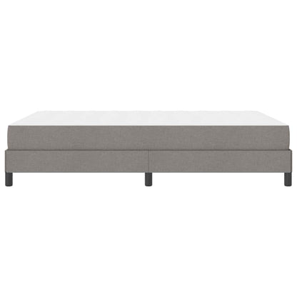 Boxspring bed Anders Taupe 140 x 190 cm Stof
