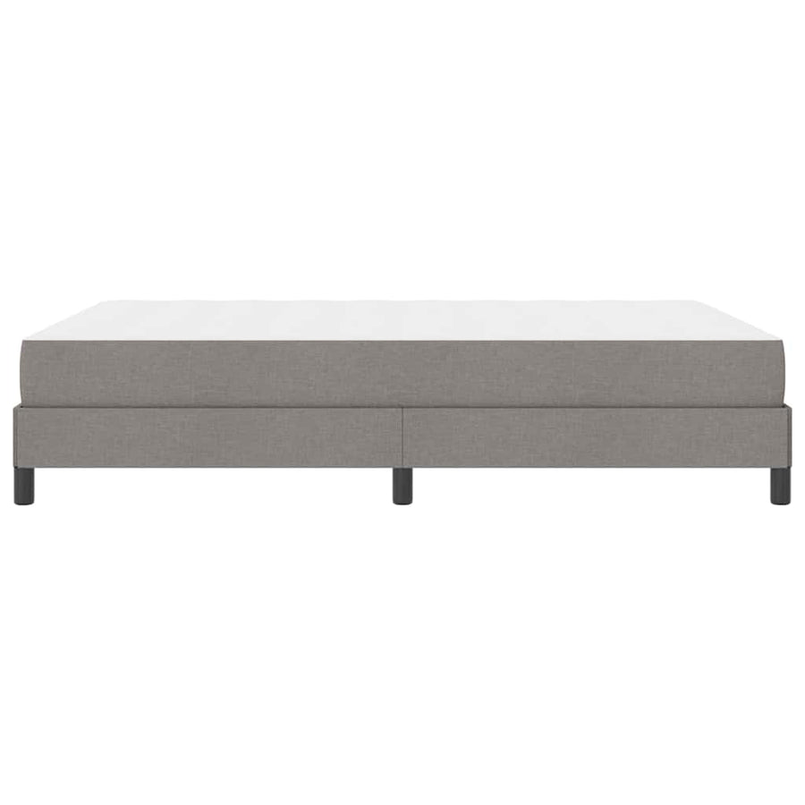 Boxspring bed Anders Taupe 140 x 190 cm Stof