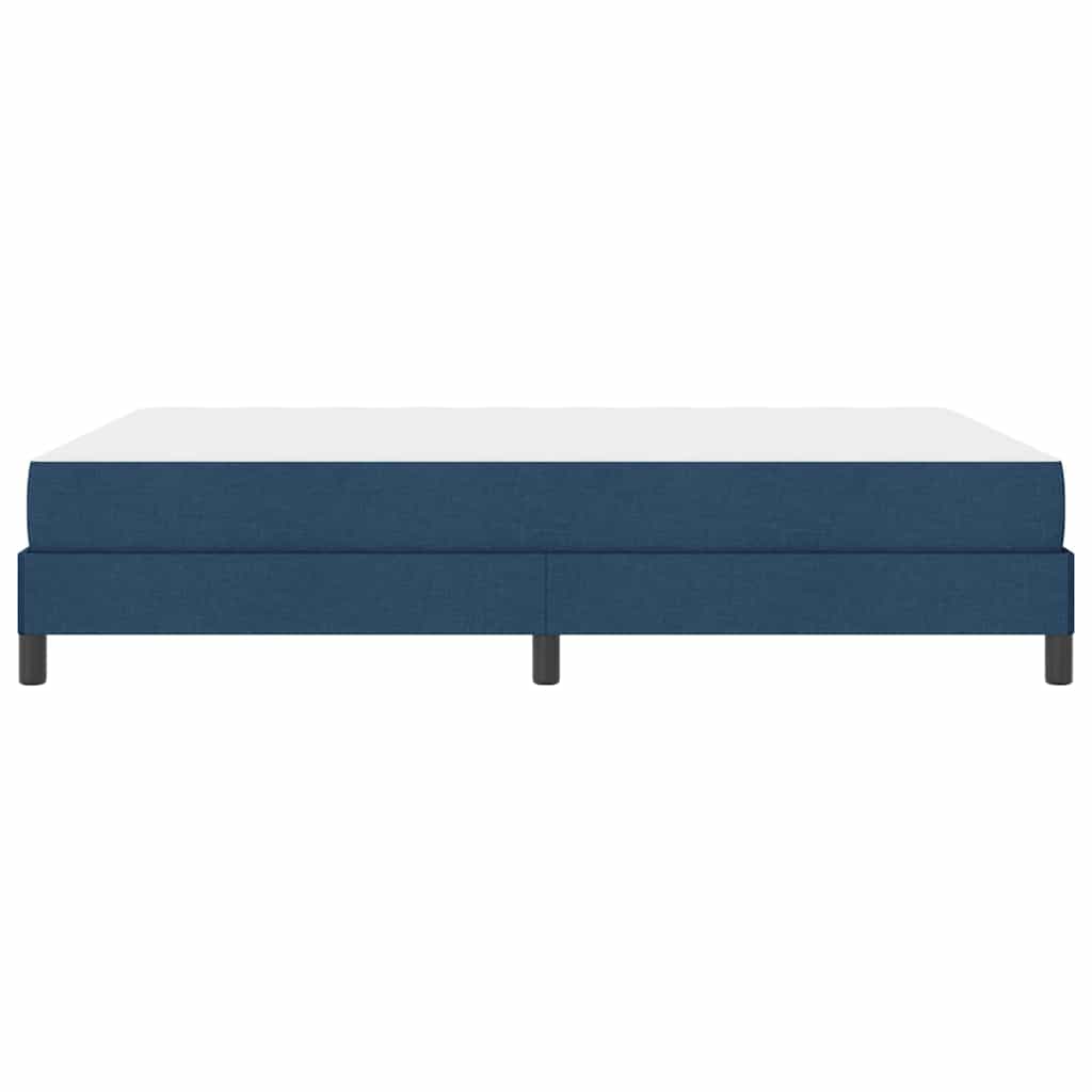 Boxspring bed Anders Blauw 140 x 190 cm Stof