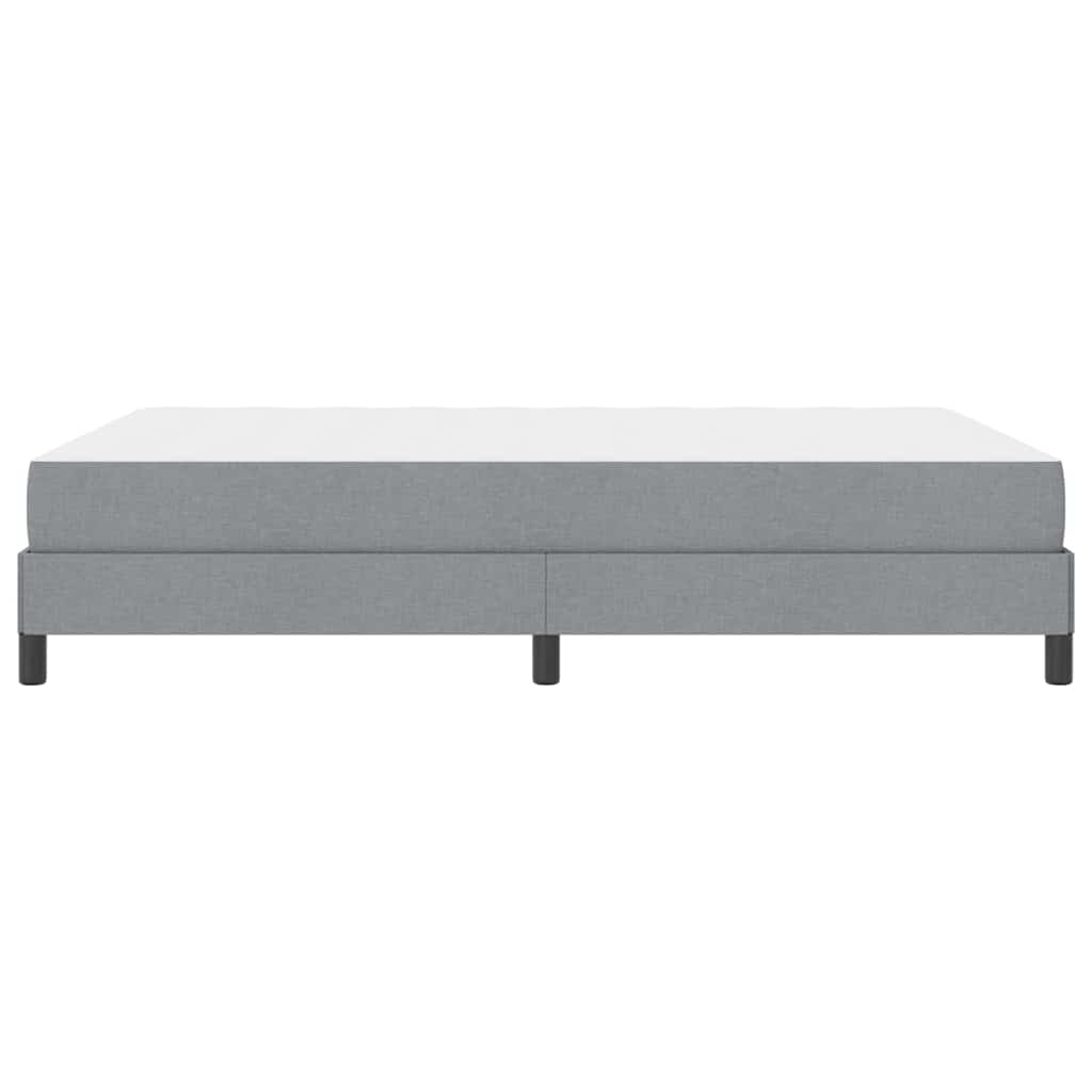 Boxspring bed Anders Lichtgrijs 140 x 200 cm Stof