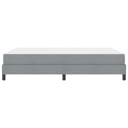 Boxspring bed Anders Lichtgrijs 140 x 200 cm Stof