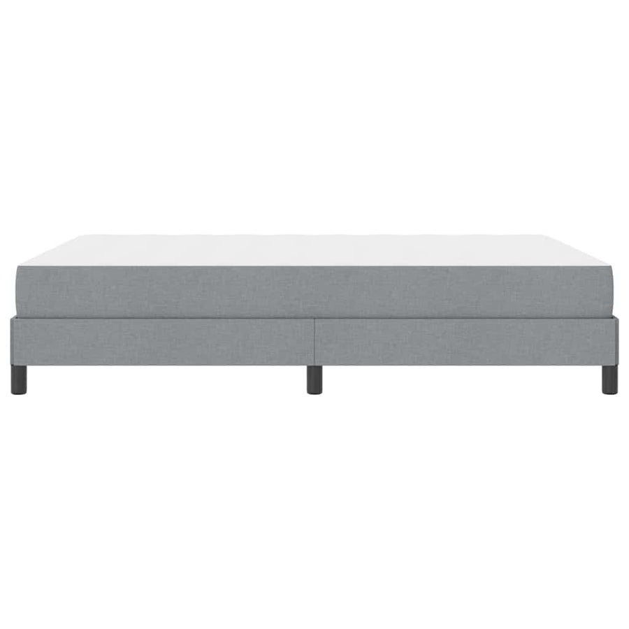 Boxspring bed Anders Lichtgrijs 140 x 200 cm Stof