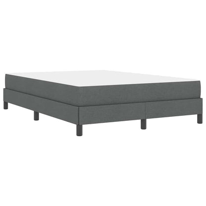 Boxspring bed Anders Donkergrijs 140 x 200 cm Stof