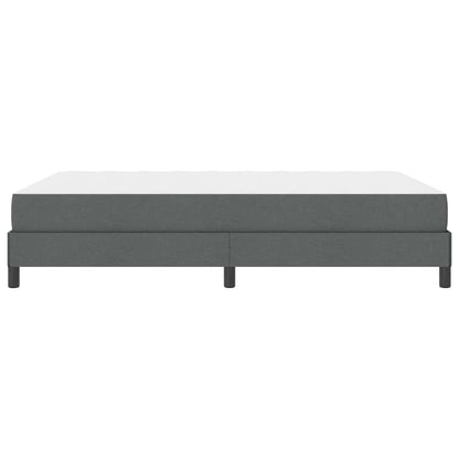 Boxspring bed Anders Donkergrijs 140 x 200 cm Stof