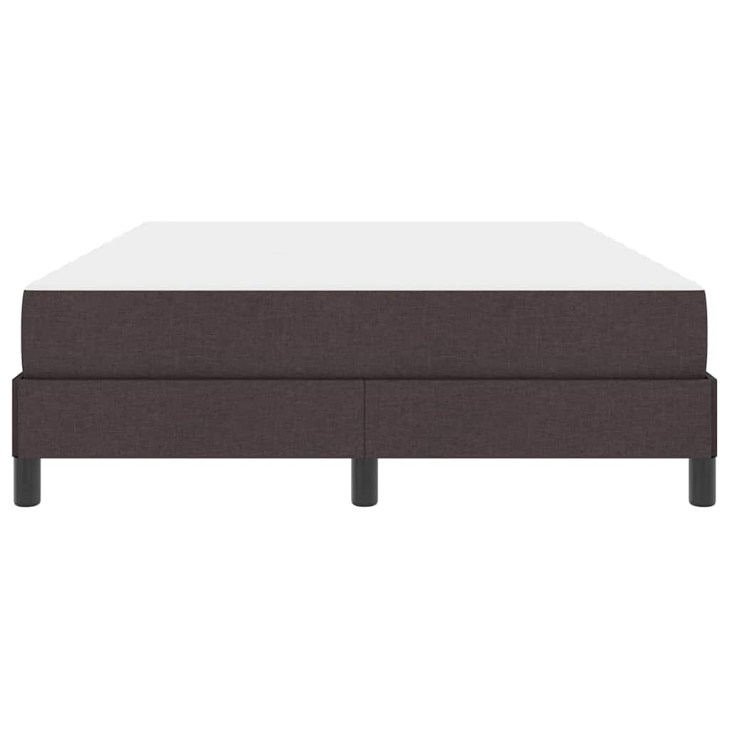 Boxspring bed Anders Donkerbruin 140 x 200 cm Stof