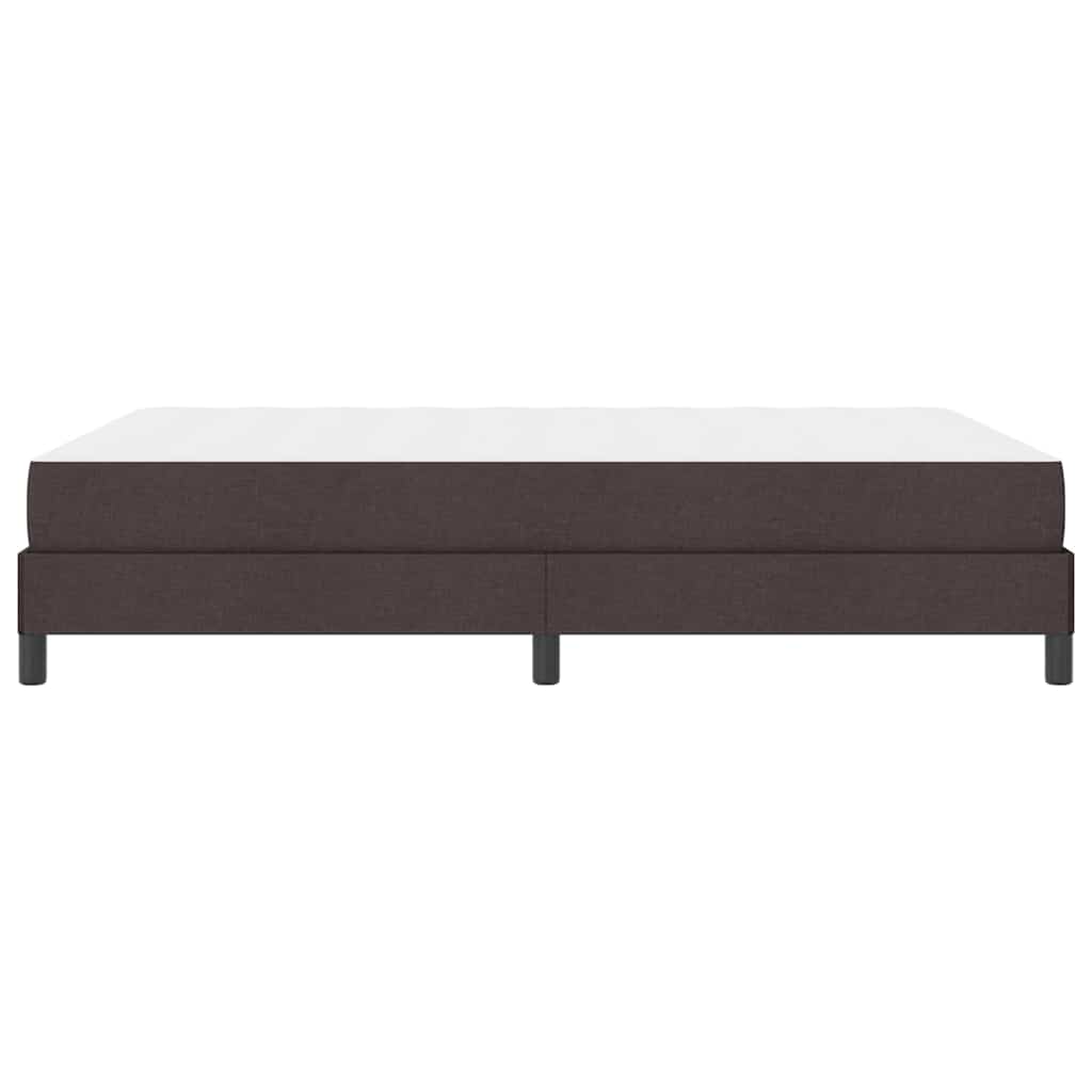 Boxspring bed Anders Donkerbruin 140 x 200 cm Stof