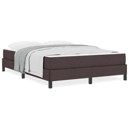 Boxspring bed Anders Donkerbruin 140 x 200 cm Stof