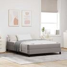 Boxspringbed met matras 140x200 cm taupe