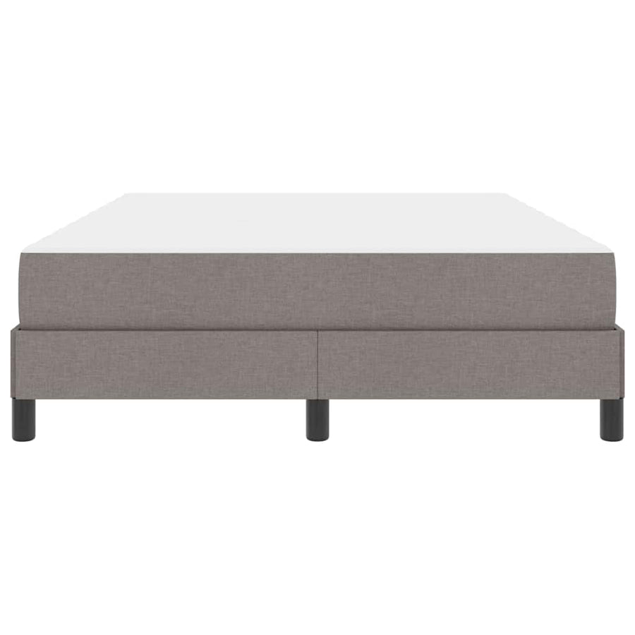 Boxspring bed Anders Taupe 140 x 200 cm Stof