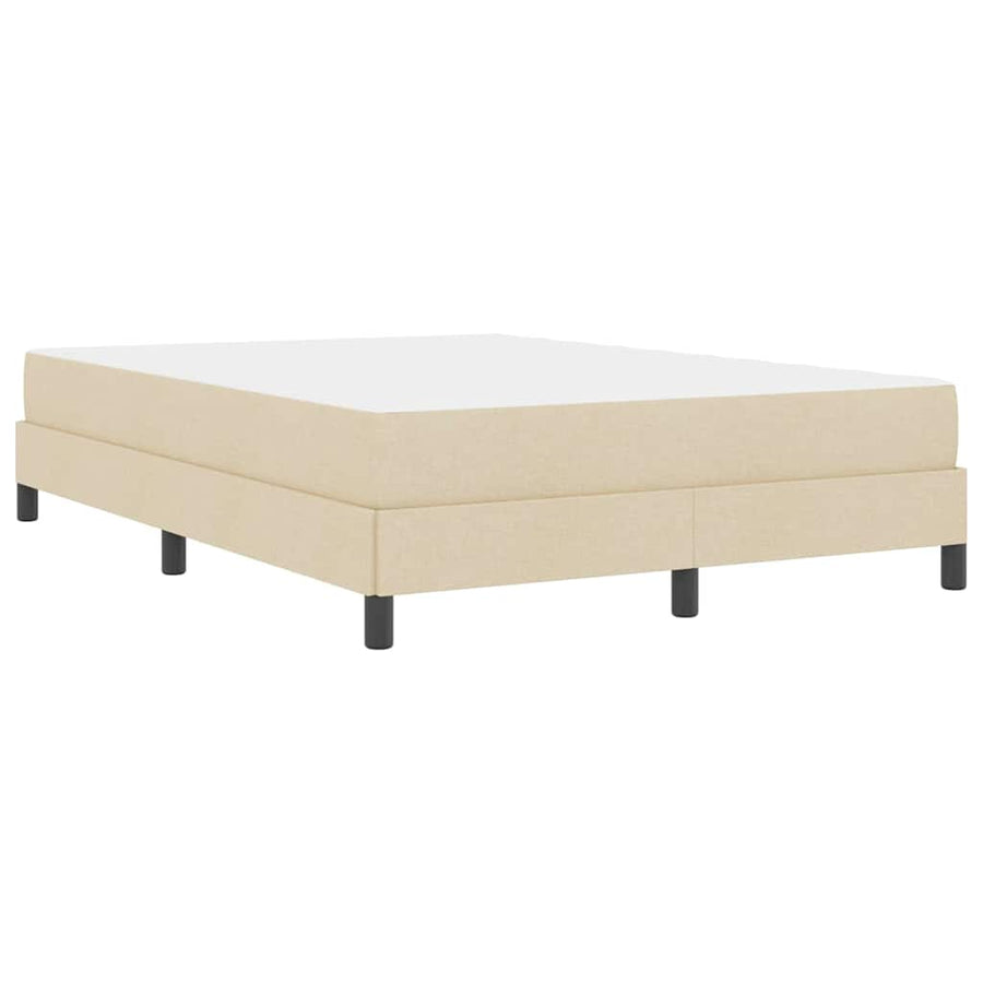 Boxspring bed Anders Crème 140 x 200 cm Stof