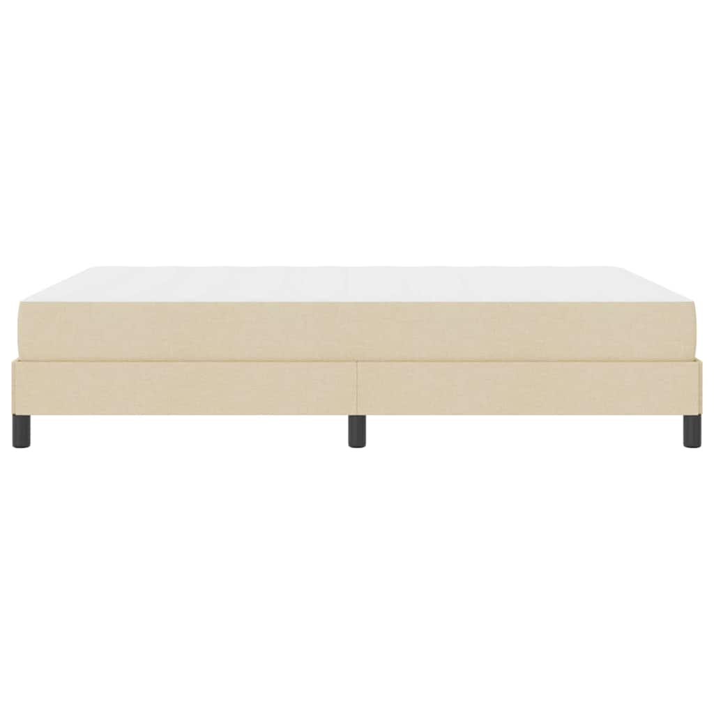 Boxspring bed Anders Crème 140 x 200 cm Stof