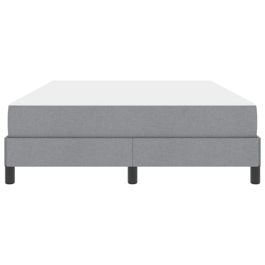 Boxspring bed Anders Lichtgrijs 160 x 200 cm Stof