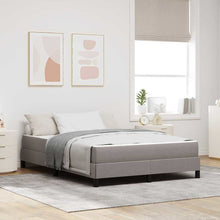 Boxspring bed Anders Taupe 160 x 200 cm Stof