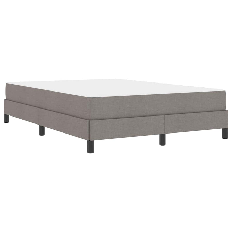 Boxspring bed Anders Taupe 160 x 200 cm Stof