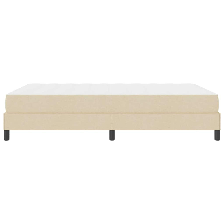 Boxspring bed Anders Crème 160 x 200 cm Stof