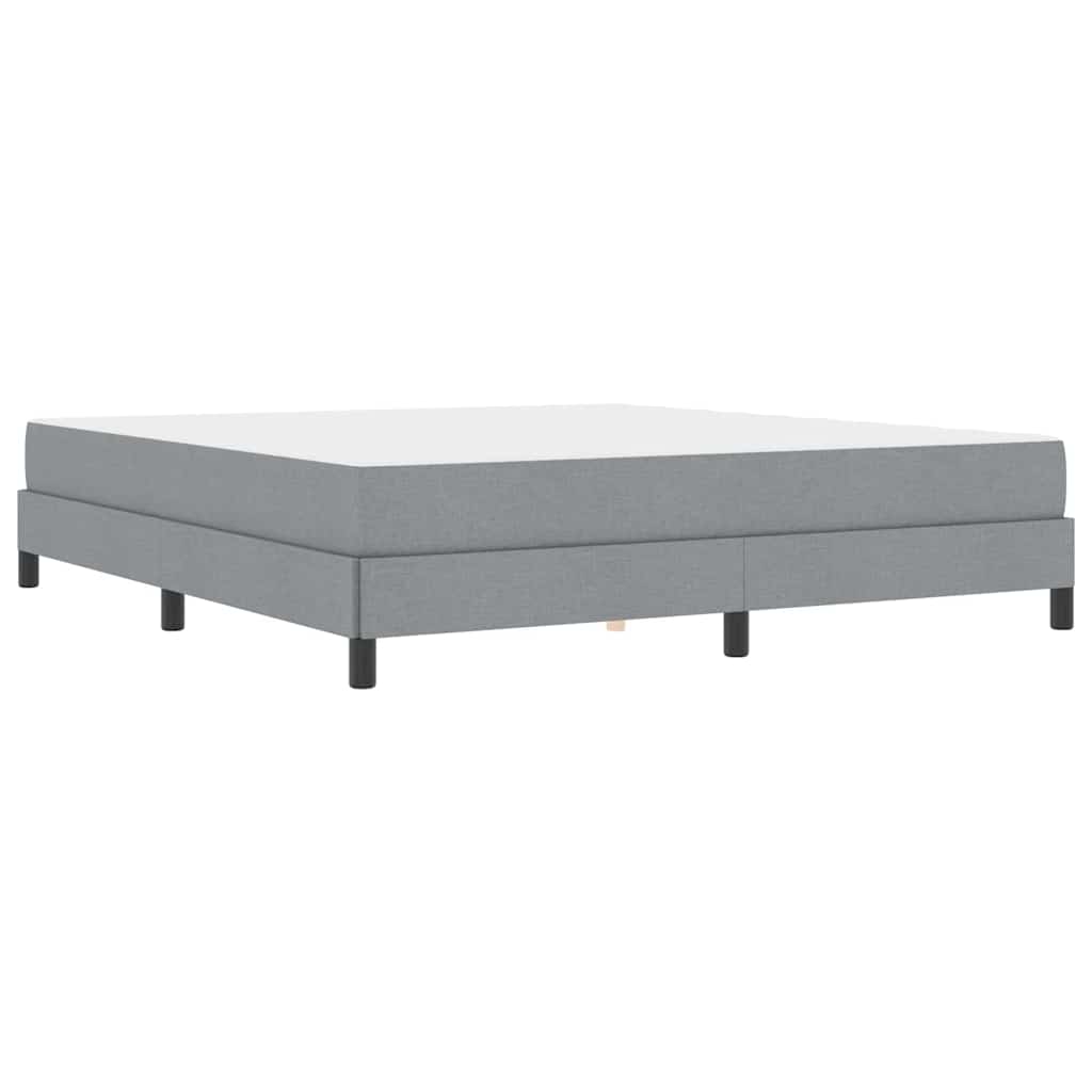 Boxspring bed Anders Lichtgrijs 180 x 200 cm Stof