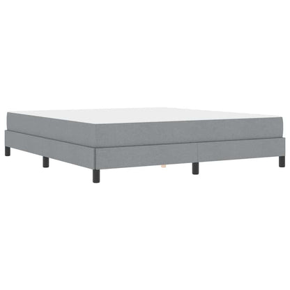 Boxspring bed Anders Lichtgrijs 180 x 200 cm Stof