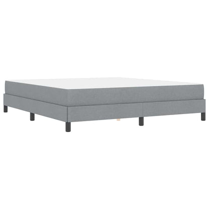 Boxspring bed Anders Lichtgrijs 180 x 200 cm Stof