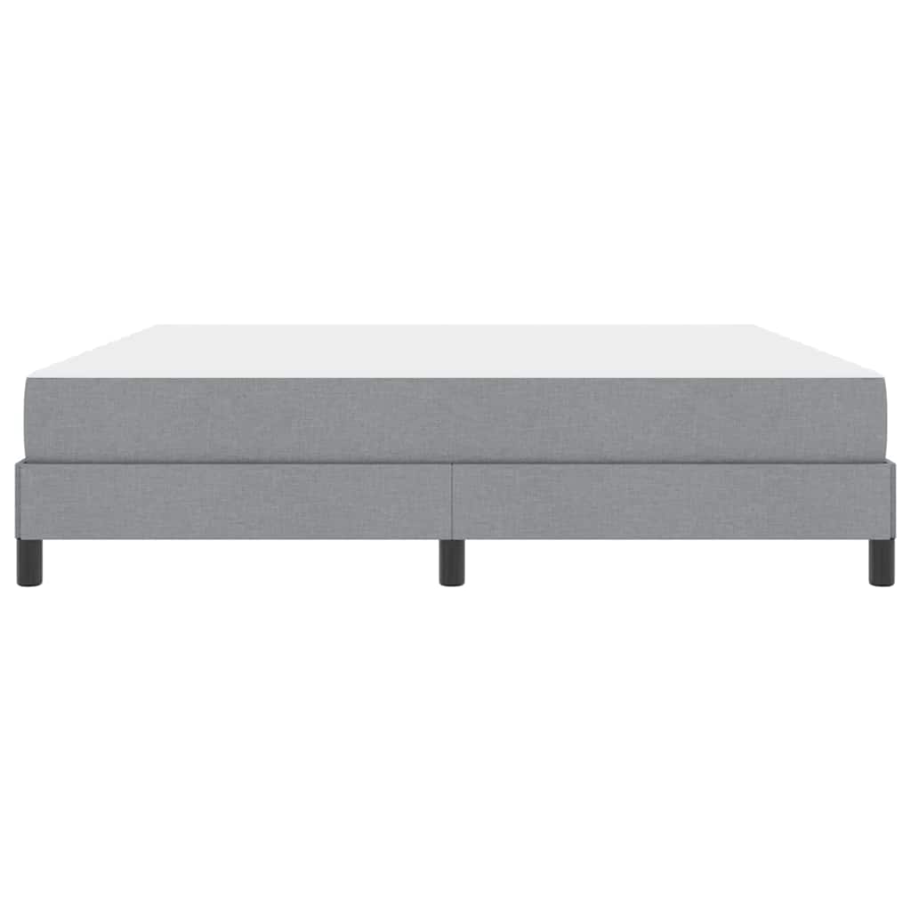 Boxspring bed Anders Lichtgrijs 180 x 200 cm Stof
