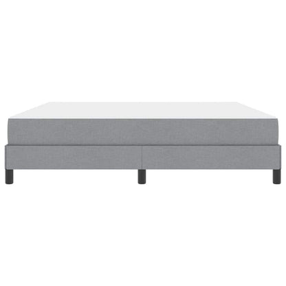 Boxspring bed Anders Lichtgrijs 180 x 200 cm Stof