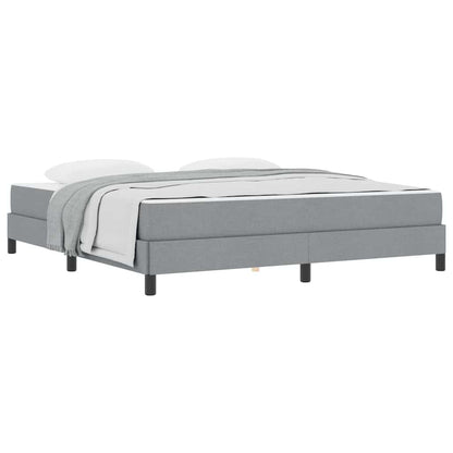 Boxspring bed Anders Lichtgrijs 180 x 200 cm Stof