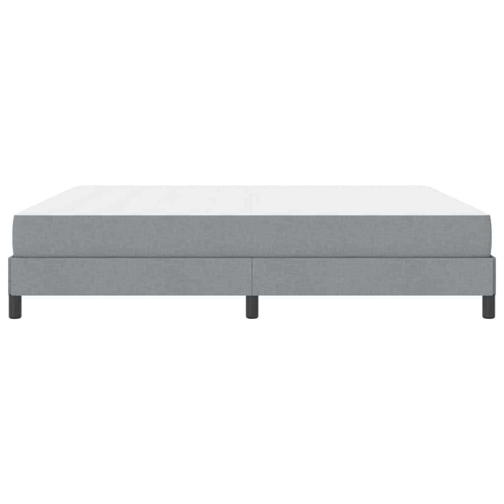Boxspring bed Anders Lichtgrijs 180 x 200 cm Stof