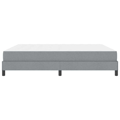 Boxspring bed Anders Lichtgrijs 180 x 200 cm Stof