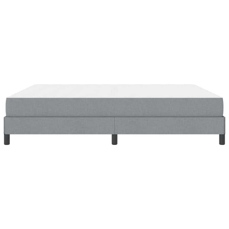Boxspring bed Anders Lichtgrijs 180 x 200 cm Stof