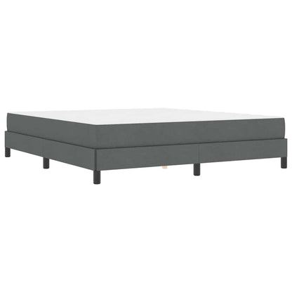 Boxspring bed Anders Donkergrijs 180 x 200 cm Stof