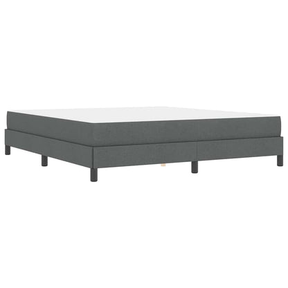 Boxspring bed Anders Donkergrijs 180 x 200 cm Stof